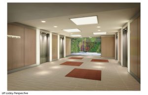 p21 lift lobby perspective