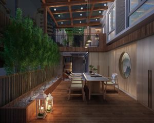 茶室傍晚2018.04.16